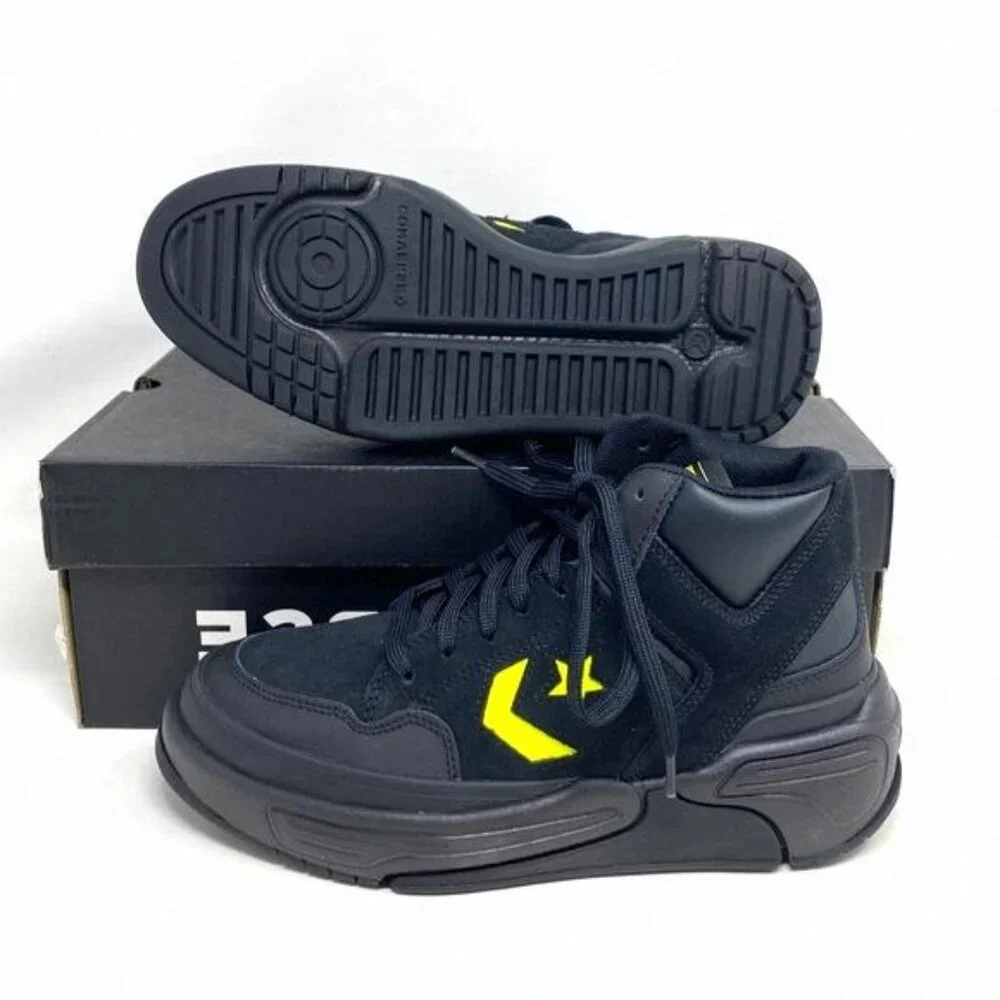 Converse Weapon CX Shoes Women Size Mid Top Black A03230C Sneakers Suede Leather